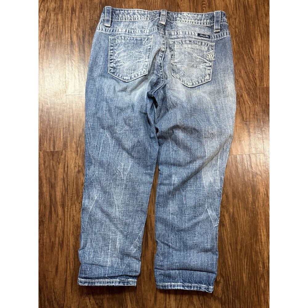 Miss Me Women’s 28 Boyfriend Capri Distressed - Picture 6 of 6